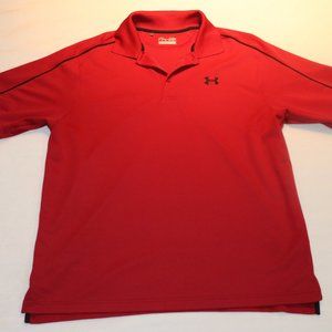 XL Mens Red Dry-Fit Polo
